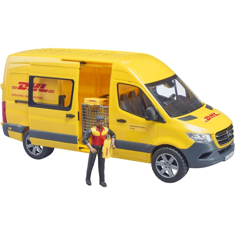 Bruder Mercedes Sprinter DHL with Driver