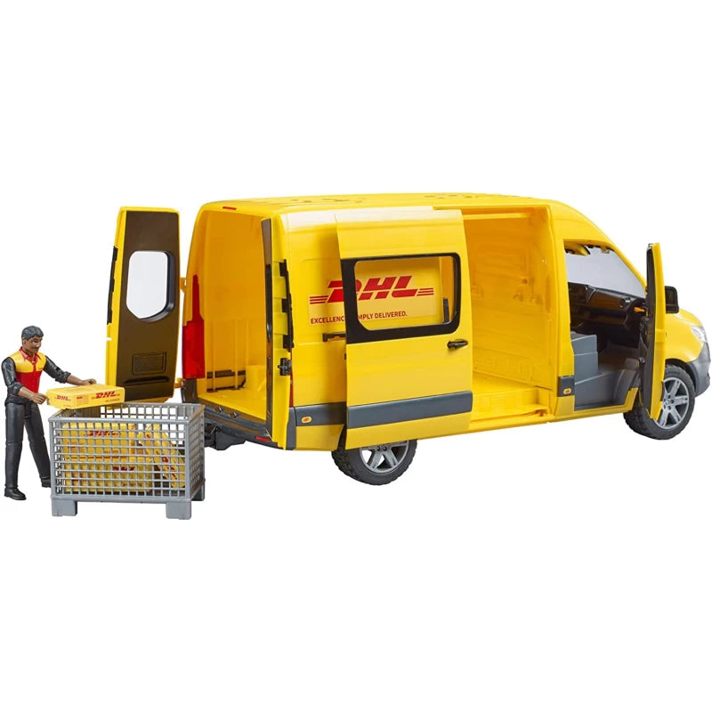 Bruder Mercedes Sprinter DHL with Driver
