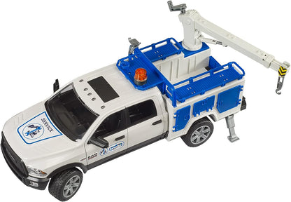 Bruder RAM 2500 Service Truck with Rotating Beacon