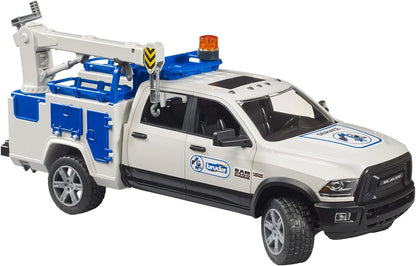 Bruder RAM 2500 Service Truck with Rotating Beacon