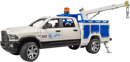 Bruder RAM 2500 Service Truck with Rotating Beacon