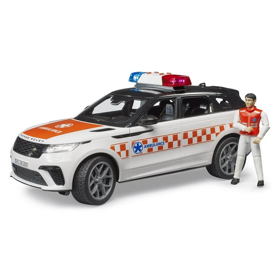 Bruder Range Rover Velar Emergency Vehicle with Driver