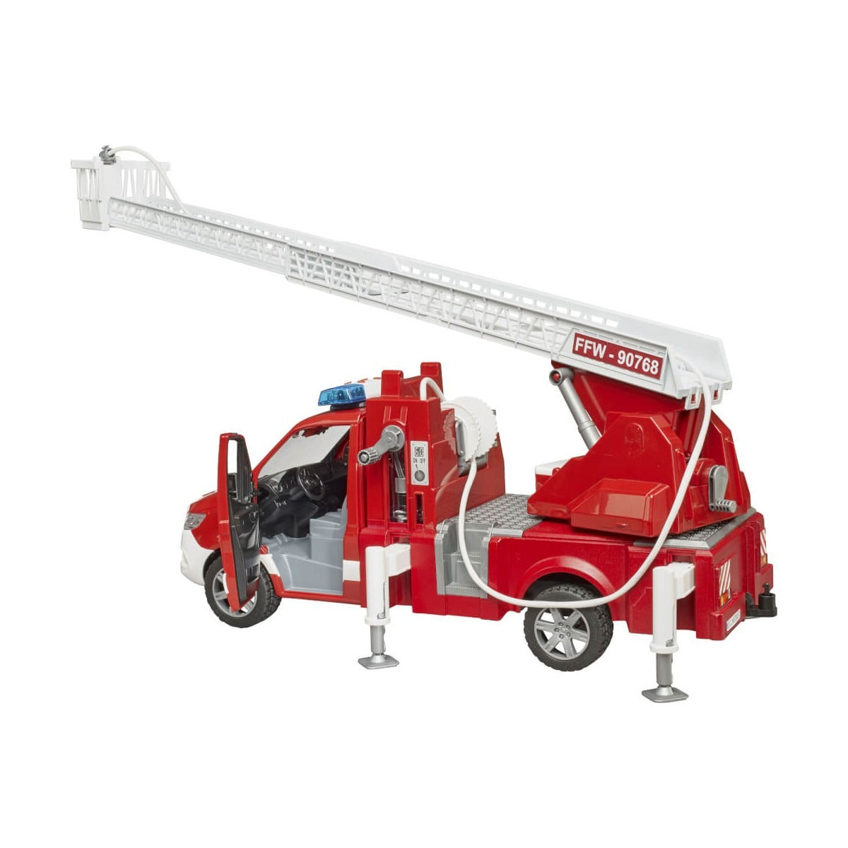 Bruder Sprinter Fire Engine With Ladder Light & Sound - Wild Willy