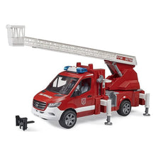 Bruder Sprinter Fire Engine With Ladder Light & Sound - Wild Willy