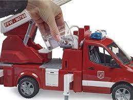 Bruder Sprinter Fire Engine With Ladder Light & Sound - Wild Willy