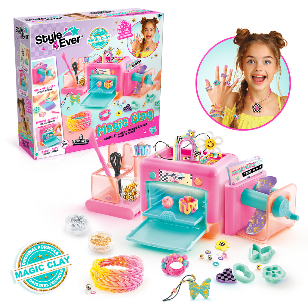 CANAL TOYS Style4Ever Magic Clay Jewellery Maker