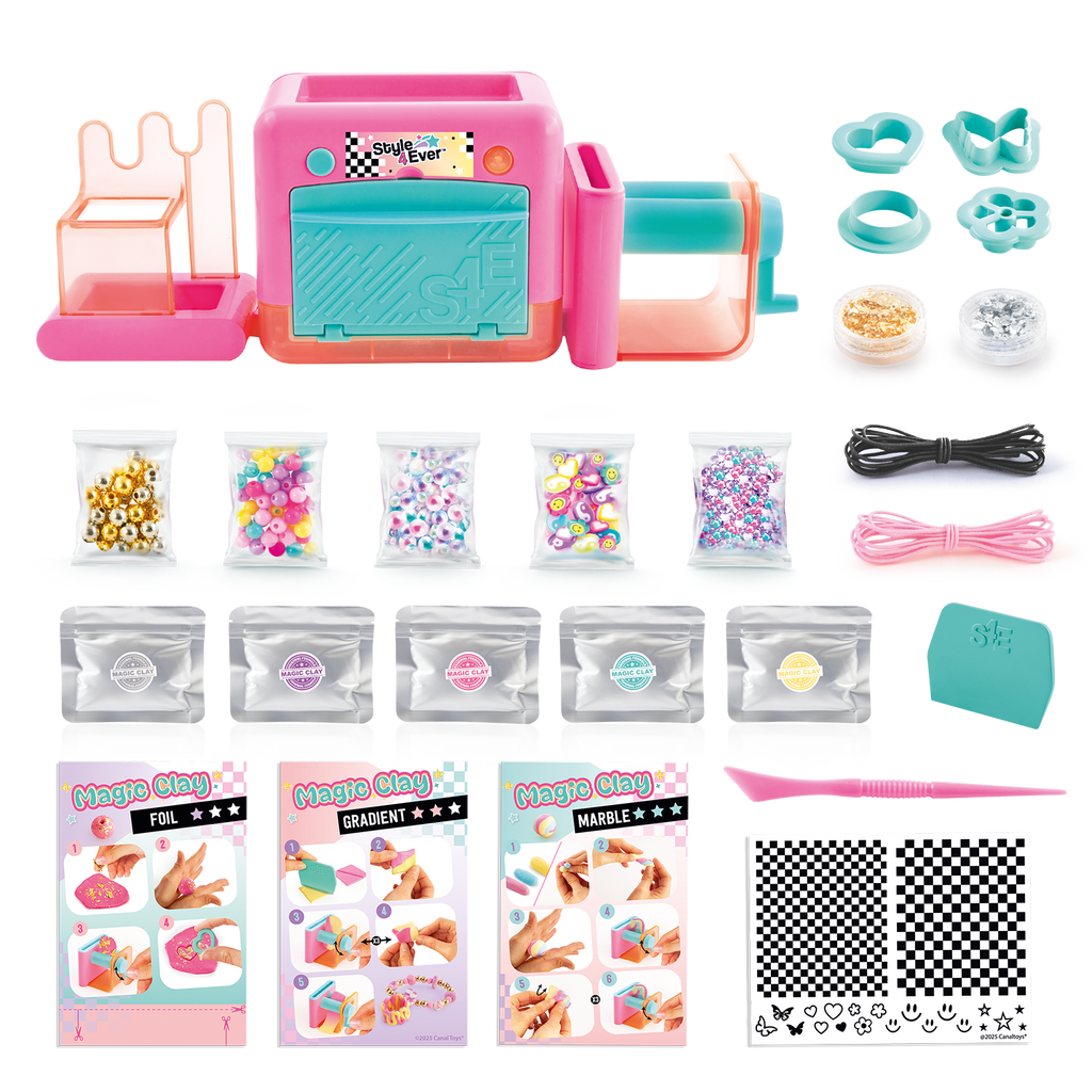 CANAL TOYS Style4Ever Magic Clay Jewellery Maker