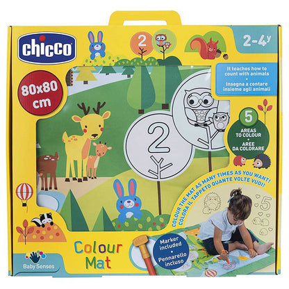 Chicco Number Color Mat: Count with Animals