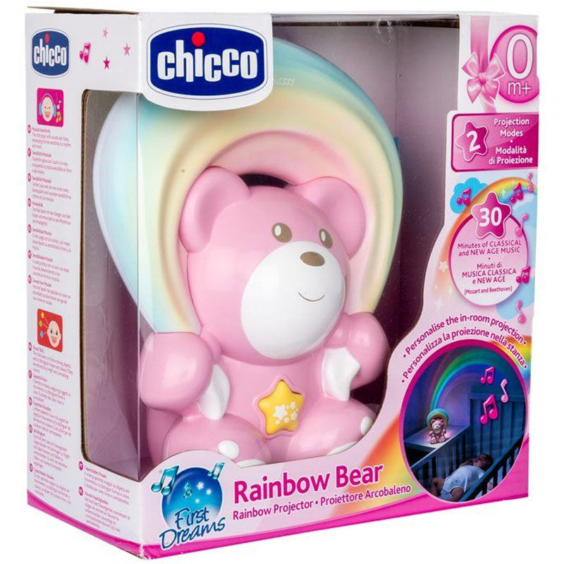 Chicco First Dreams Rainbow Bear Pink