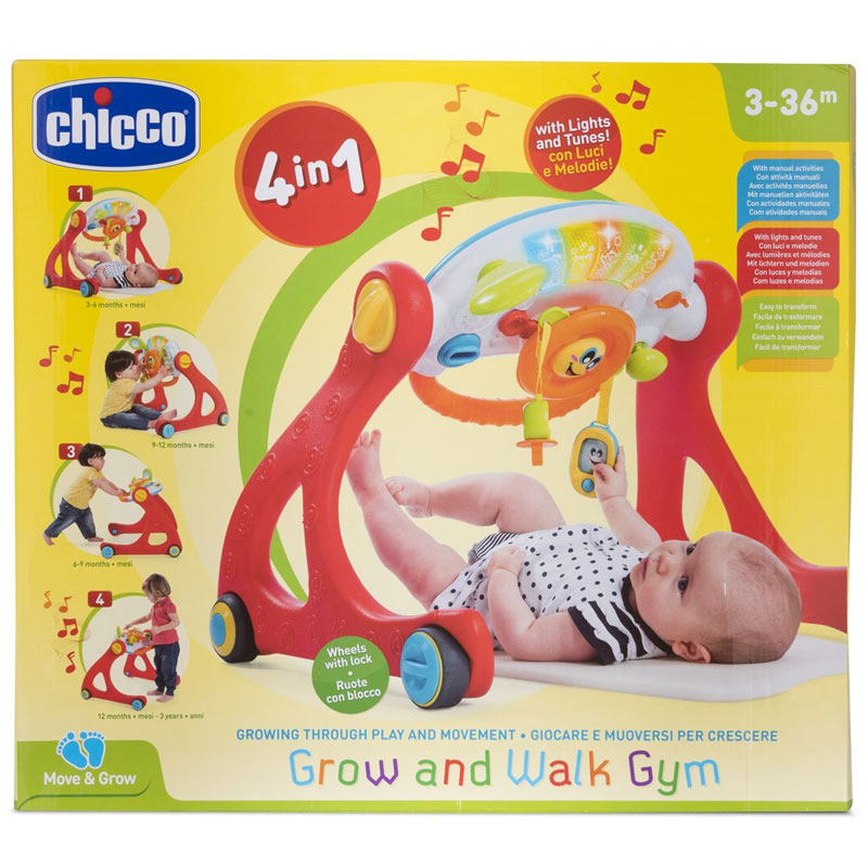 Chicco Grow & Walk Gym 4-in-1