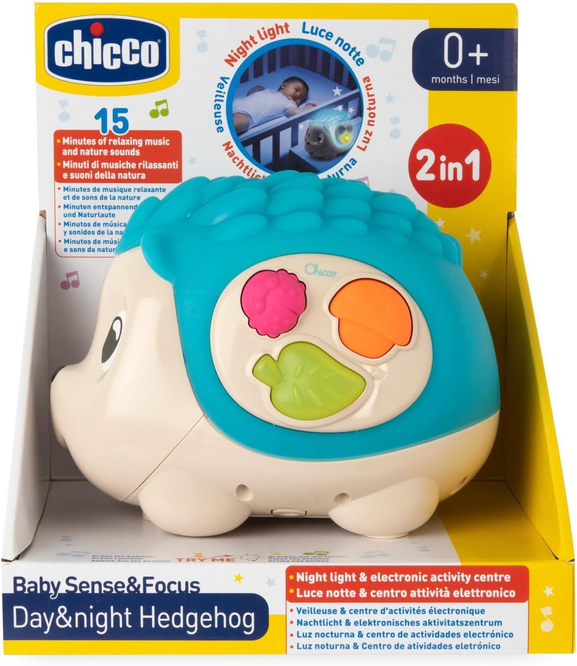 CHICCO 2-in-1 Day & Night Hedgehog