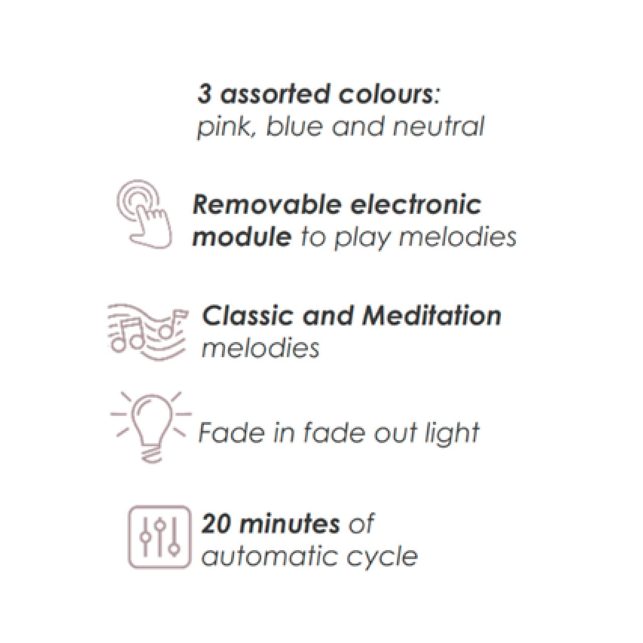 CHICCO Cuddly Meditation Teddy Bear Blue