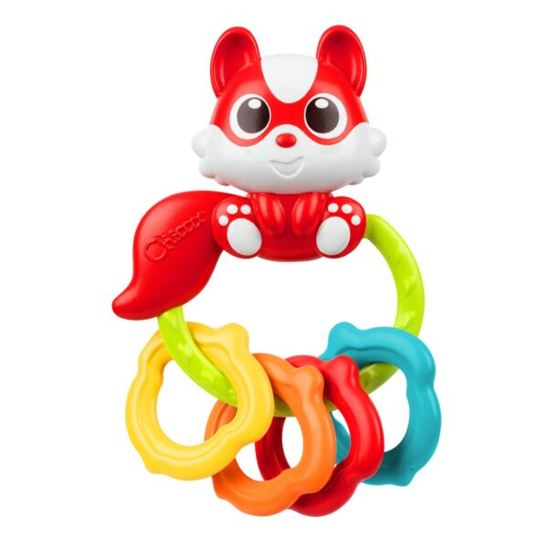 CHICCO Squirrel Rattle