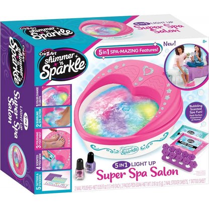CRA-Z-ART 5-in-1 Light Up Super Spa Salon