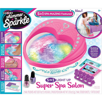 CRA-Z-ART 5-in-1 Light Up Super Spa Salon