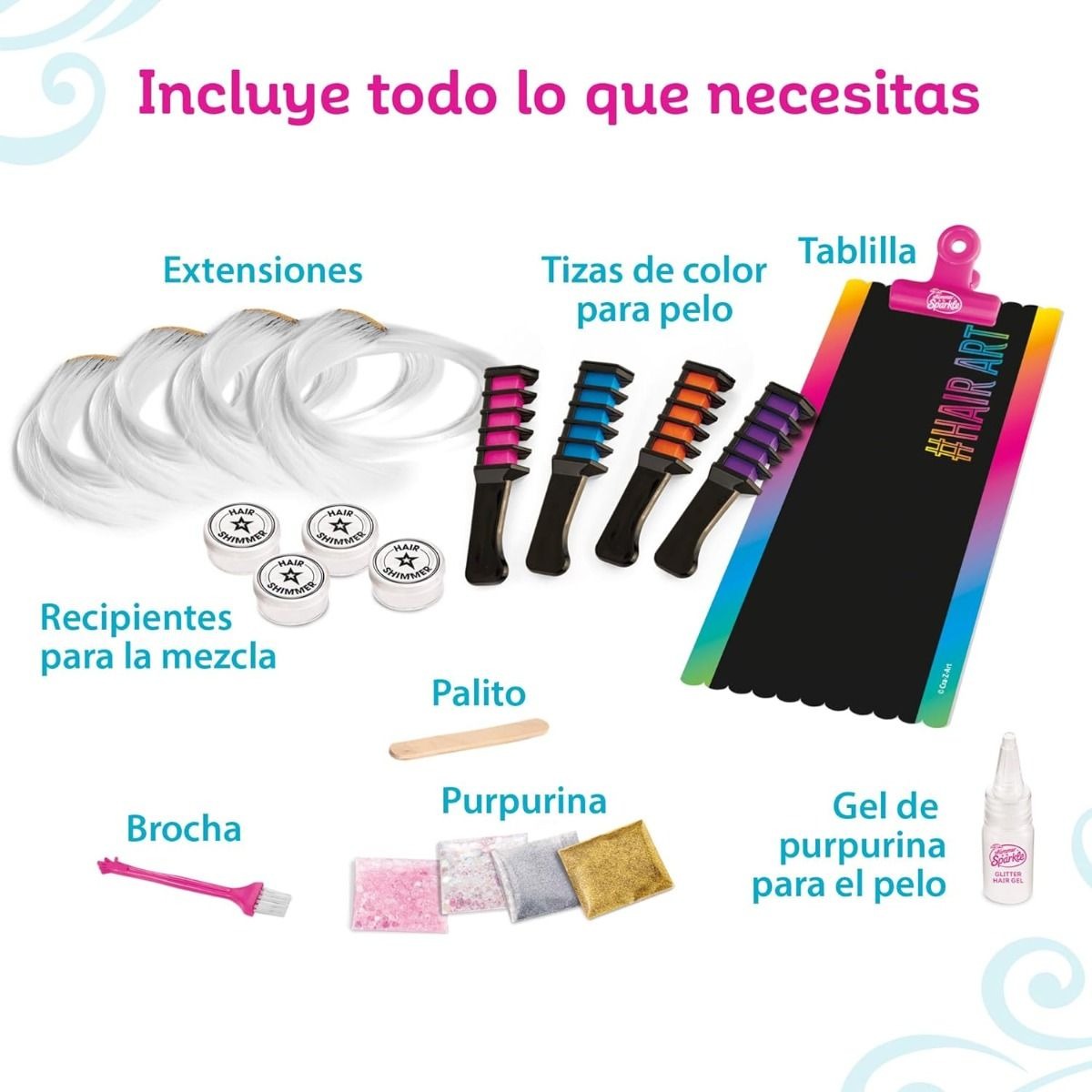 CRA-Z-ART Color FX Hair Extensions Studio