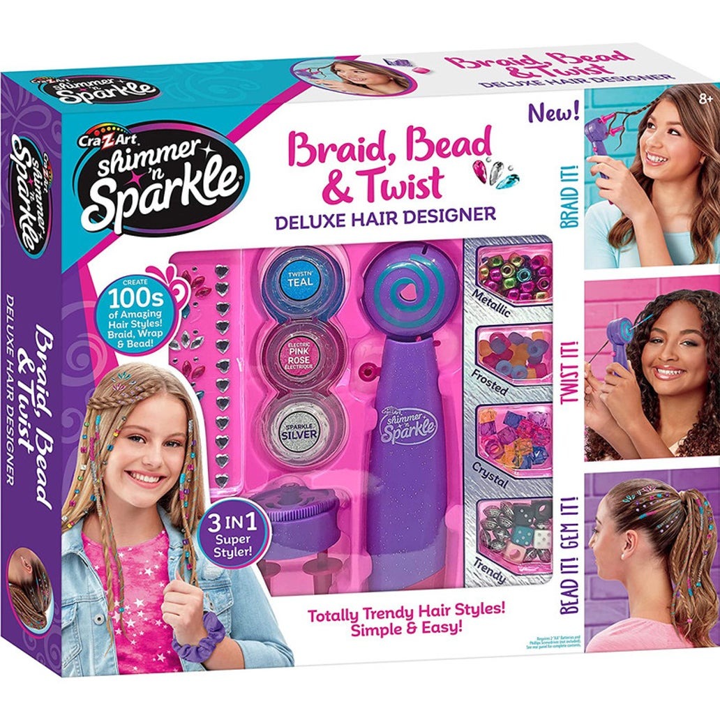 CRA-Z-ART Deluxe Styler Braid, Bead & Twist