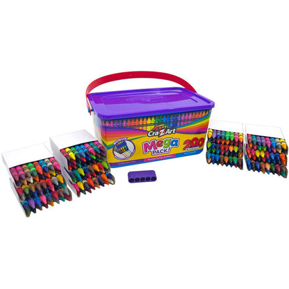 CRA-Z-ART Mega Pack 200 pcs Crayons