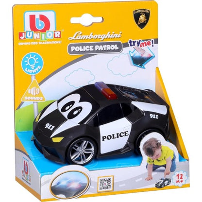 BB Junior Sound & Light Lamborghini Police Patrol Huracan - Wild Willy