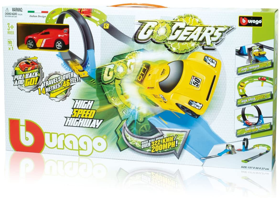 BBURAGO GoGears High Speed Highway - Wild Willy