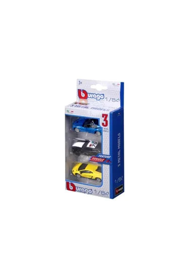 Bburago Street Fire Pack of 3 - 1:64