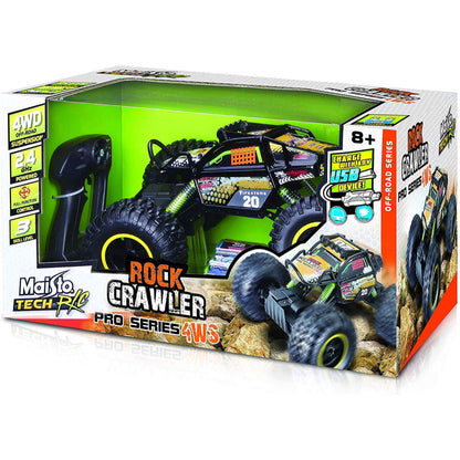 Maisto Tech Rock Crawler Pro Series 4WS Remote Control Monster Truck - Wild Willy