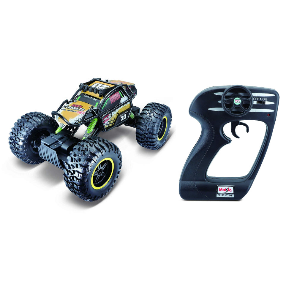 Maisto Tech Rock Crawler Pro Series 4WS Remote Control Monster Truck - Wild Willy