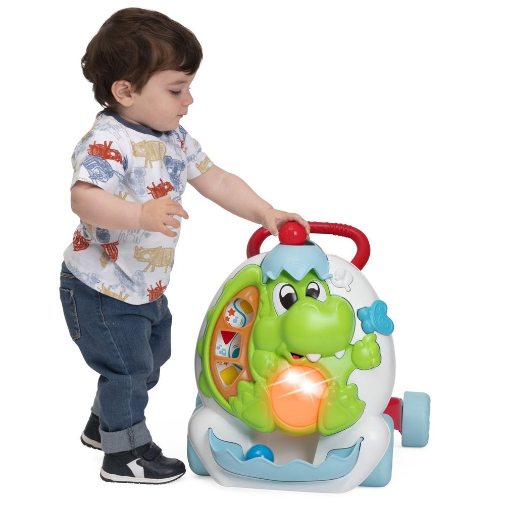 Chicco 2-in-1 Dino Baby Walker - Wild Willy