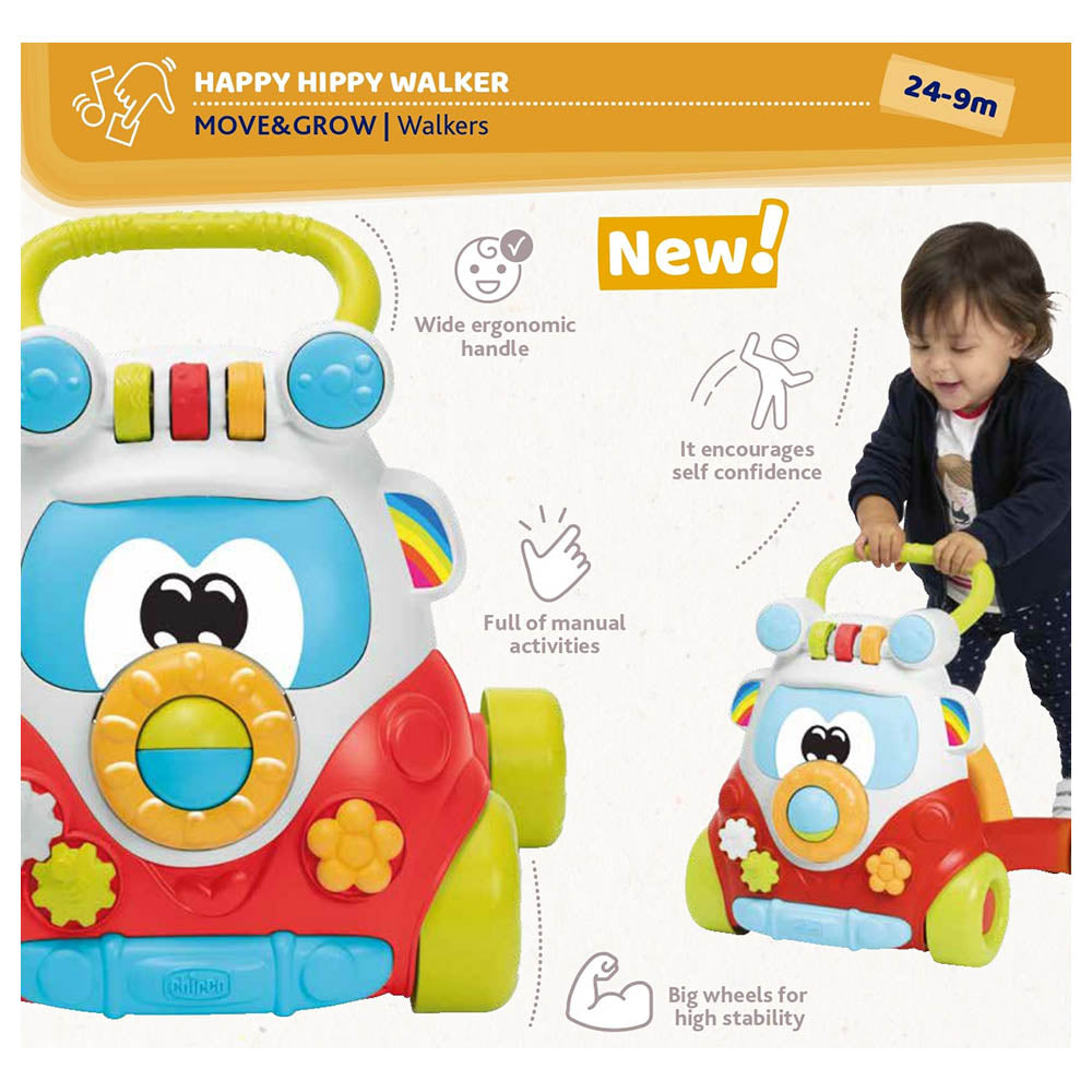 Chicco 2-in-1 Happy Hippy Walker