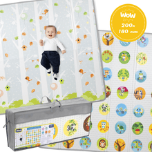 Chicco 2-in-1 Maxi Large Playmat (200 cm x 180 cm) - Wild Willy