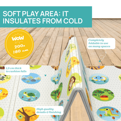 Chicco 2-in-1 Maxi Large Playmat (200 cm x 180 cm)