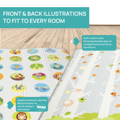 Chicco 2-in-1 Maxi Large Playmat (200 cm x 180 cm)