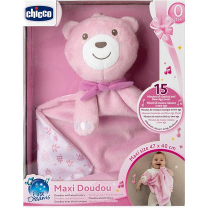 Chicco Maxi Doudou Pink with Electronics