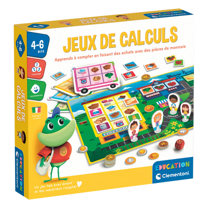 Clementoni EDUCATION: JEUX DE CALCULS