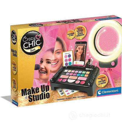 Clementoni Make Up Studio LED Ring Light for Selfies