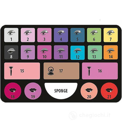 Clementoni Make Up Studio LED Ring Light for Selfies