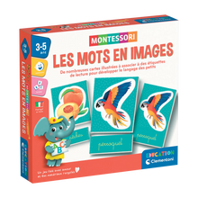 Clementoni Montessori Les Mots En Images Educational Puzzle - Wild Willy