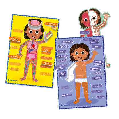 Clementoni EDUCATION: MONTESSORI - LE CORPS HUMAIN