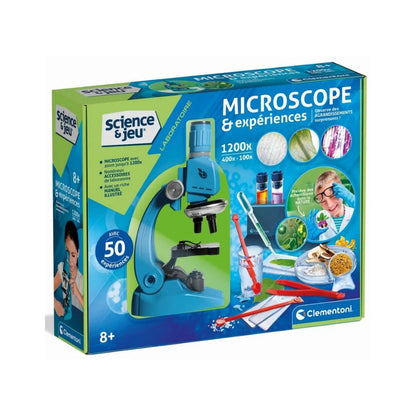 Clementoni SCIENCE & JEU MICROSCOPE & EXPERIENCES X1200