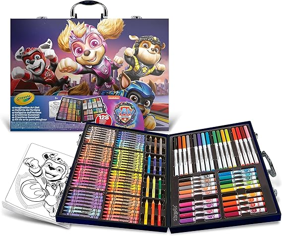 Crayola Imagination Paw Patrol 128 Pieces Art Set