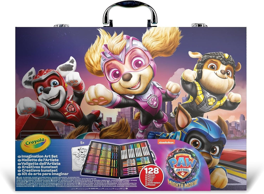 Crayola Imagination Paw Patrol 128 Pieces Art Set