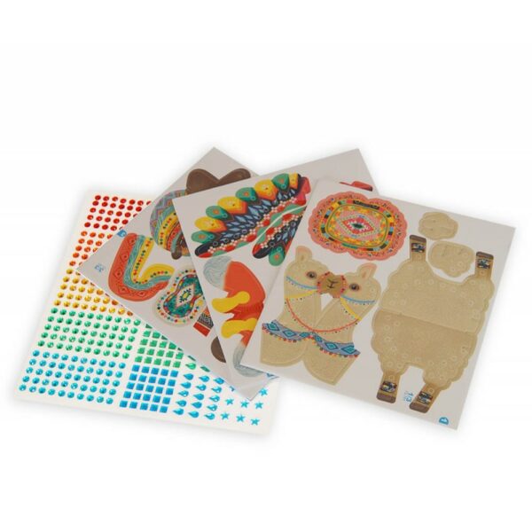 CreaLign 3D Diamond Decor Kit: Peruvian Animal
