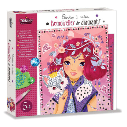 CreaLign Diamond Girls Card Making Kit