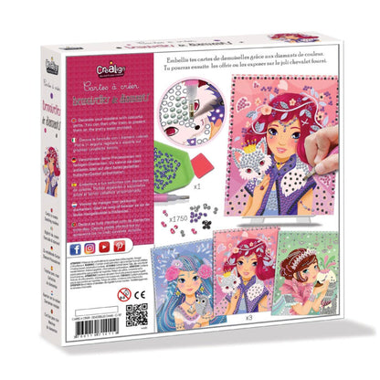 CreaLign Diamond Girls Card Making Kit