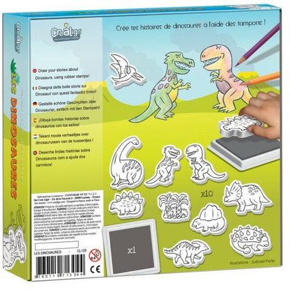 CreaLign Dinosaurs Stamp Kit