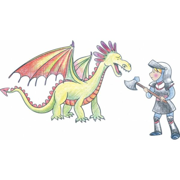 CreaLign Knight & Dragon Stamp Kit