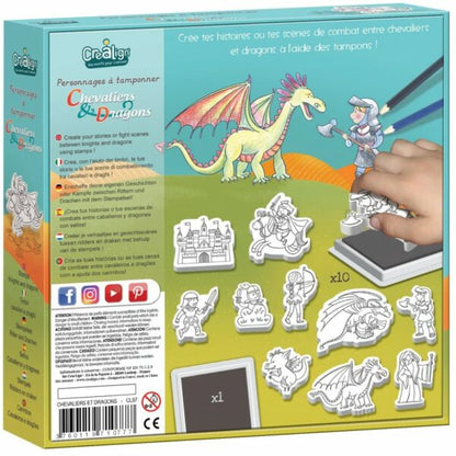 CreaLign Knight & Dragon Stamp Kit