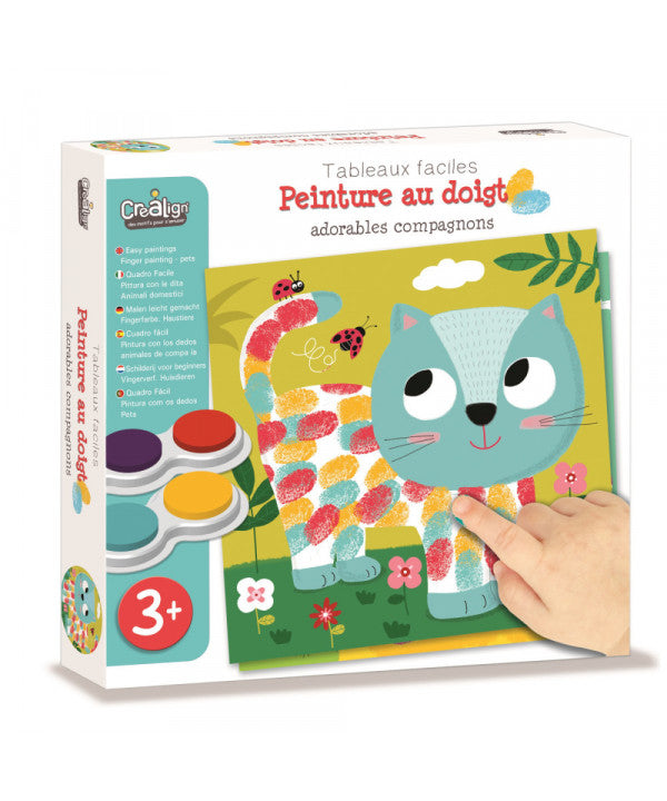CreaLign Finger Painting: Adorable Companions