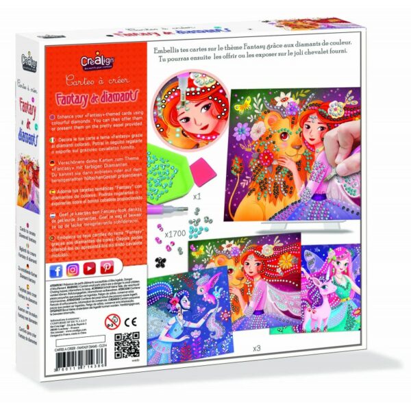 CreaLign Fantasy Diamond Cards