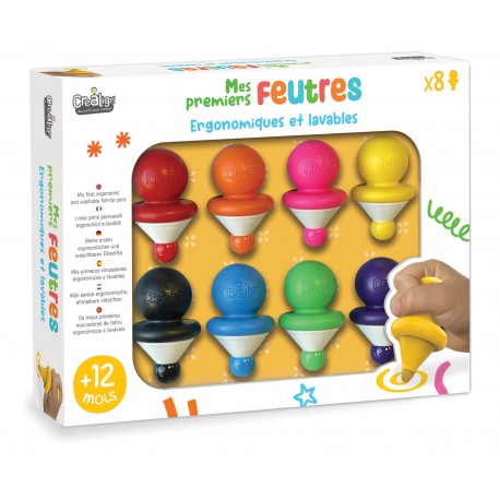CreaLign My First Markers Ergonomic Pens